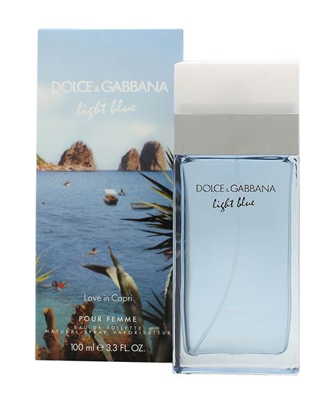 dolce gabbana light blue capri|dolce and gabbana eau de toilette.